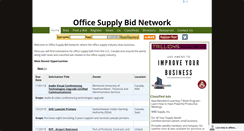 Desktop Screenshot of officesupplybids.com