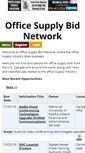 Mobile Screenshot of officesupplybids.com